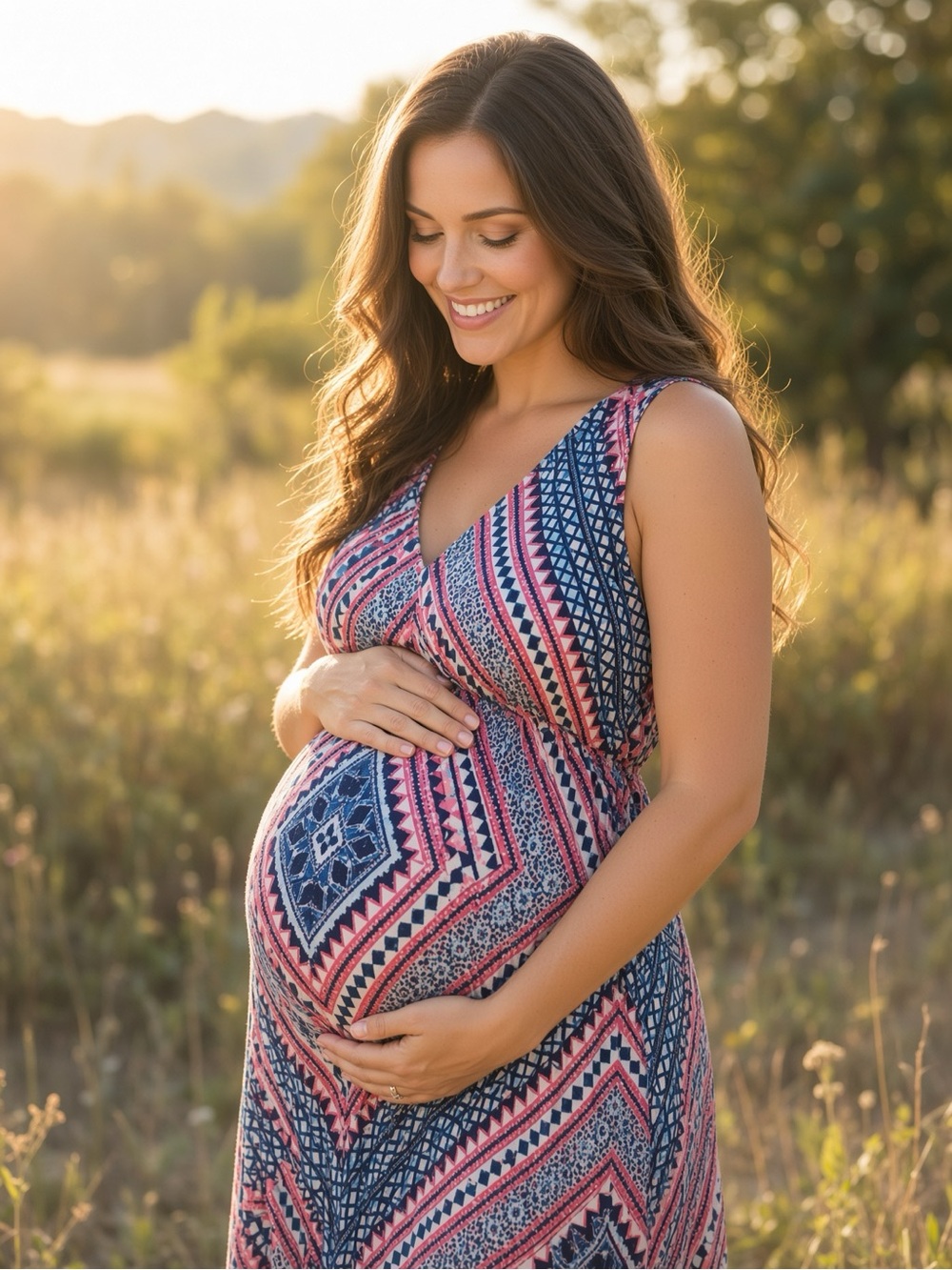 Jessica Simpson maternity dress